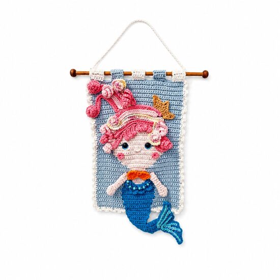 Tenture Mélodie la petite sirène 
